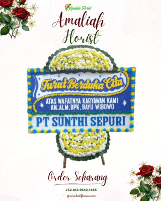 Papan Bunga Duka di Mangunan