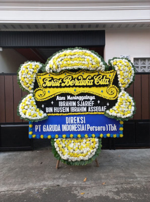 Papan Bunga Duka di Mangunan