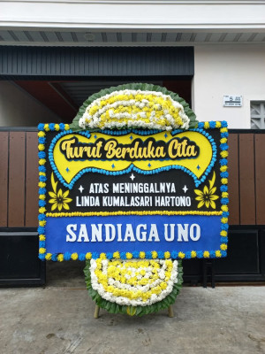 Papan Bunga Duka di Mangunan