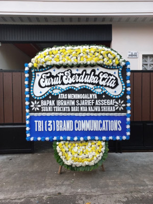 Papan Bunga Duka di Mangunan